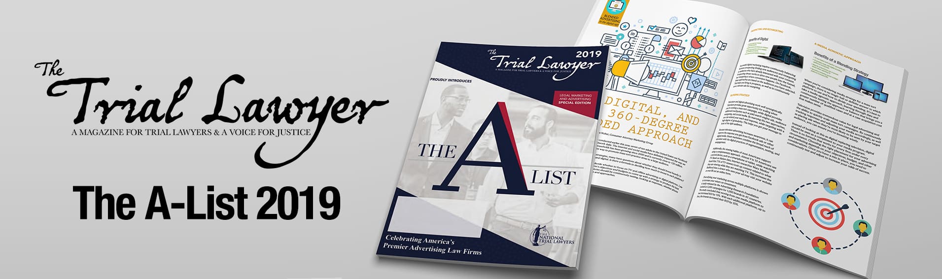 Graphic featuring the Trial Lawyer A-List Digital Cover