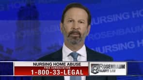 Example branded legal marketing television advertisement for nursing home injury litigation