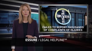 Example legal marketing television advertisement for Essure injuries