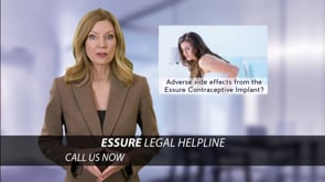Example legal marketing television advertisement for Essure injuries