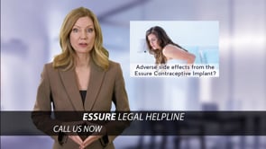 Example legal marketing television advertisement for Essure injuries