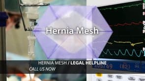 Example legal marketing television advertisement for Hernia Mesh injuries