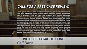 Example legal marketing television advertisement for IVC filter injury litigation