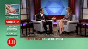 Example legal marketing infomercial advertisement for Hernia Mesh injuries