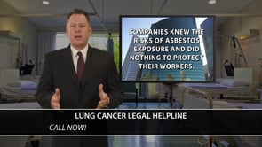 Example legal marketing television advertisement for Asbestos and mesothelioma