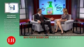 Example legal marketing infomercial advertisement for Roundup weed killer injury litigation