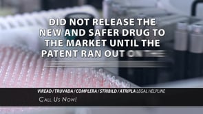 Example legal marketing infomercial advertisement for Truvada multi drug injury litigation