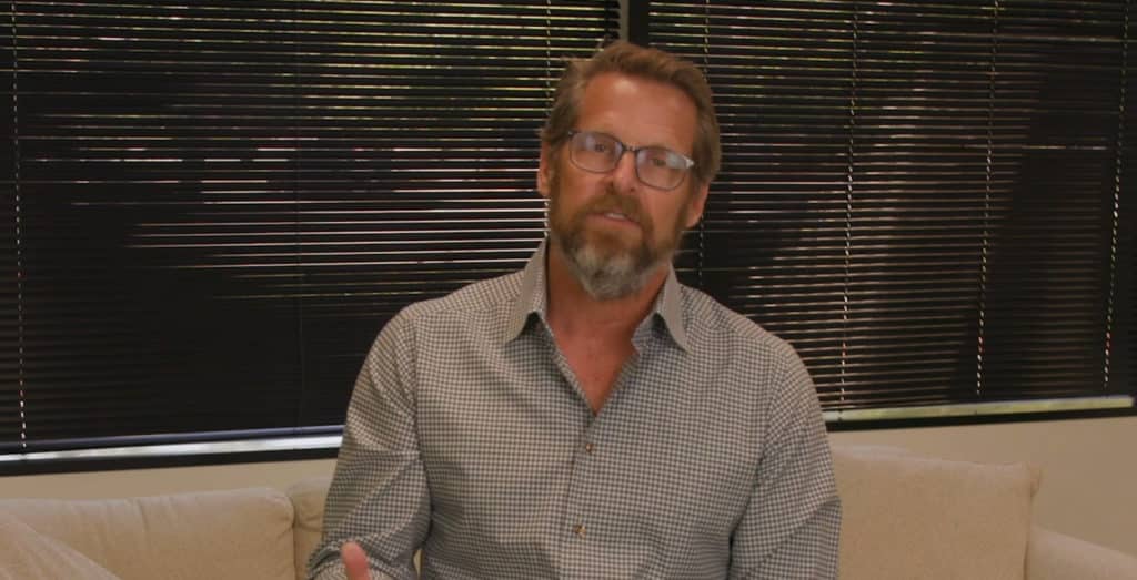 Still photo from a video with Steve Nober, CEO of Consumer Attorney Marketing Group