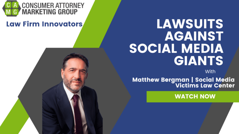 Law Firm Innovator Matthew Bergman
