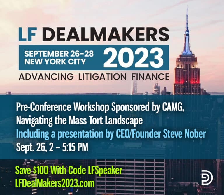 Dealmakers Litigation Funding Conference 2023